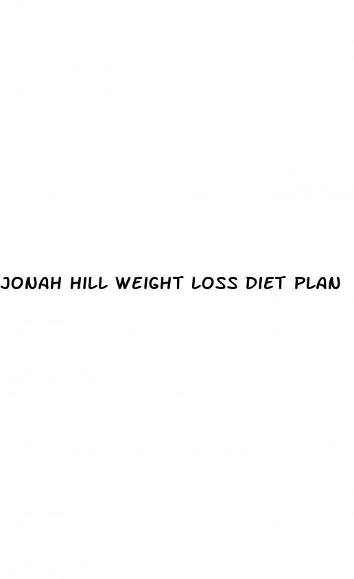 jonah hill weight loss diet plan