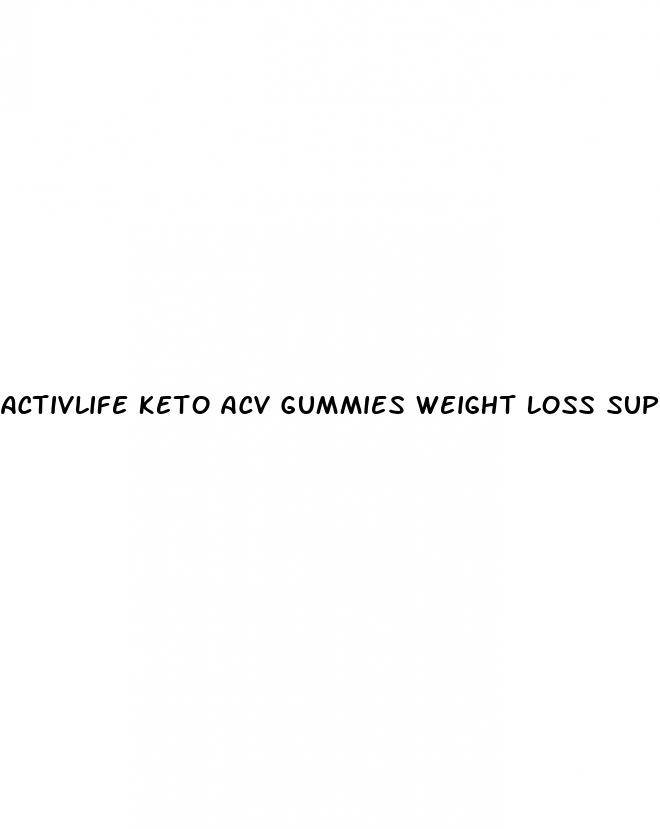 activlife keto acv gummies weight loss support