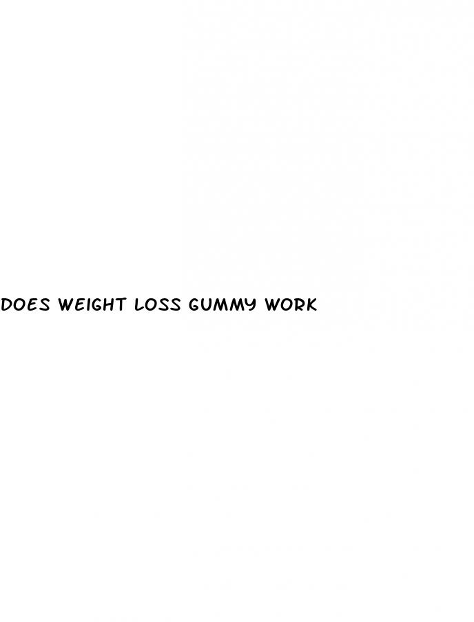 does weight loss gummy work