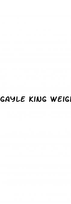 gayle king weight loss gummies