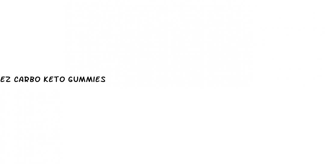 ez carbo keto gummies
