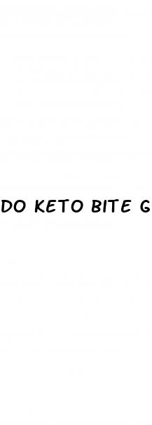 do keto bite gummies work