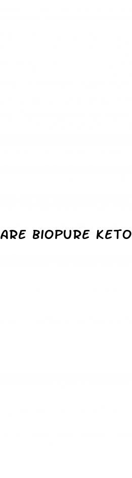 are biopure keto gummies a scam