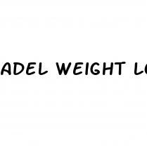 adel weight loss