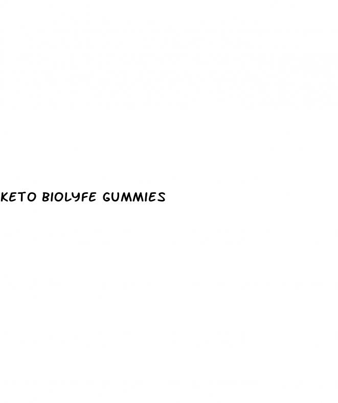 keto biolyfe gummies