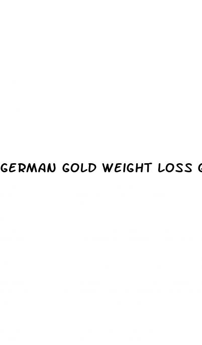 german gold weight loss gummies