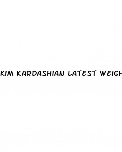 kim kardashian latest weight loss