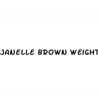 janelle brown weight loss supplements