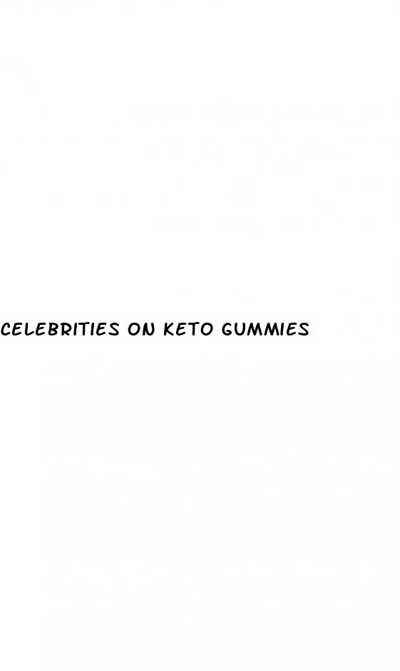 celebrities on keto gummies