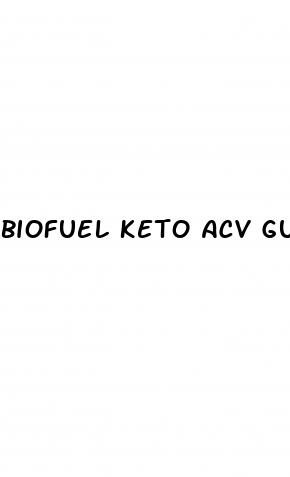 biofuel keto acv gummies review