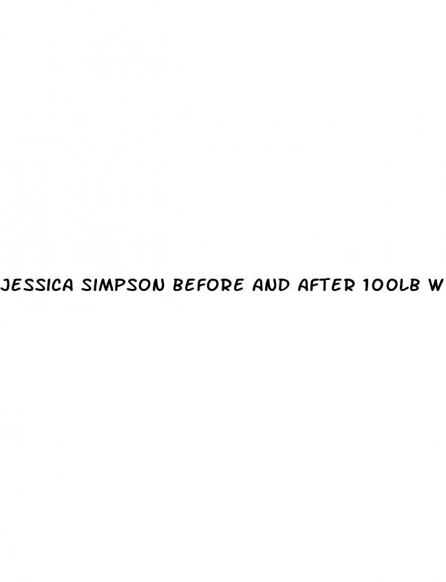 jessica simpson before and after 100lb weight loss
