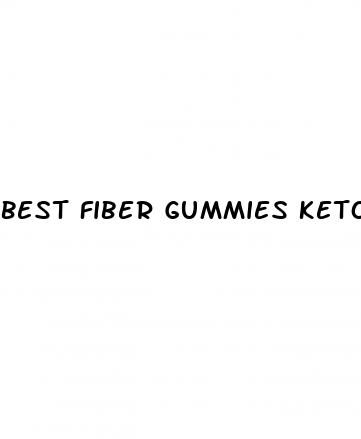 best fiber gummies keto