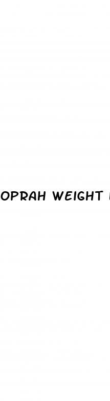 oprah weight loss cambogia