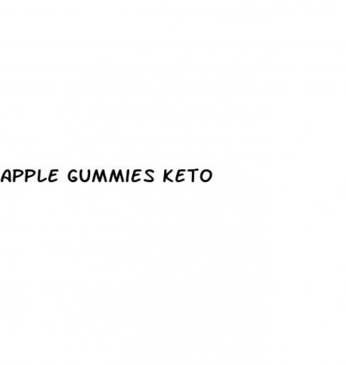 apple gummies keto