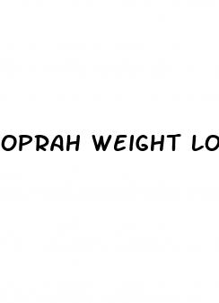 oprah weight loss book
