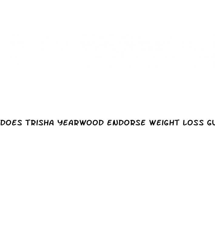 does trisha yearwood endorse weight loss gummies