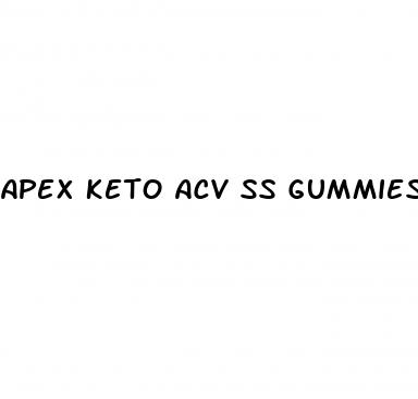apex keto acv ss gummies