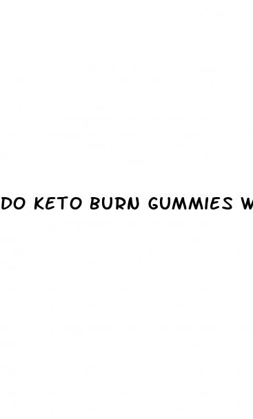 do keto burn gummies work