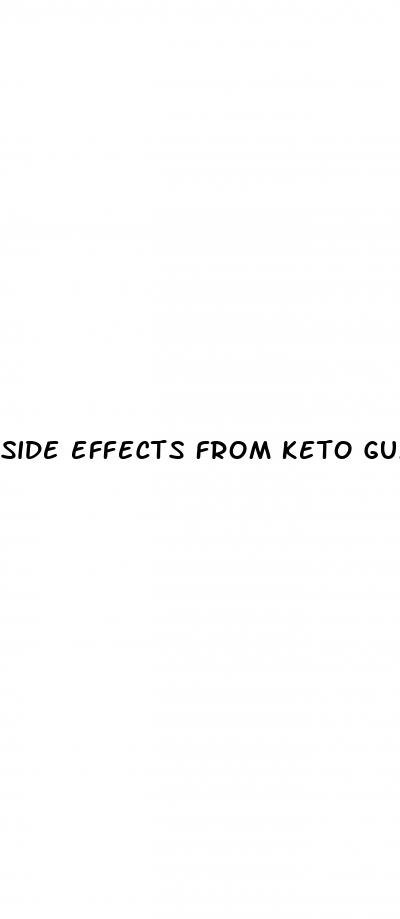 side effects from keto gummies