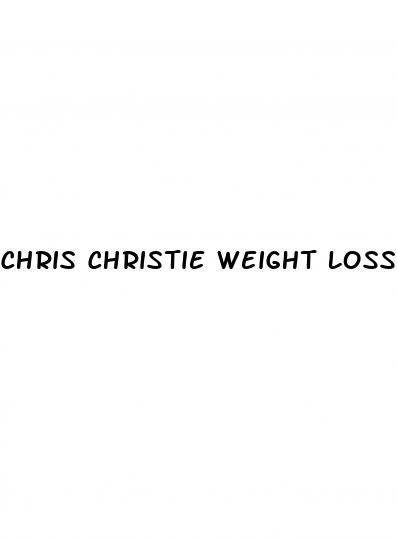 chris christie weight loss surgery doctor