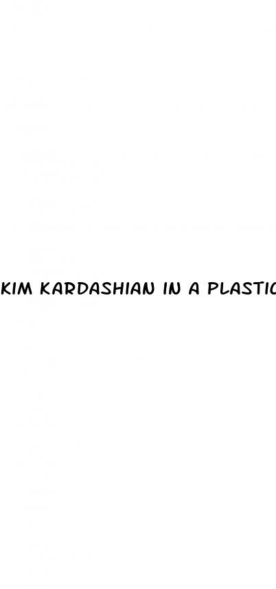 kim kardashian in a plastice weight loss suit