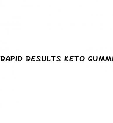 rapid results keto gummies legit