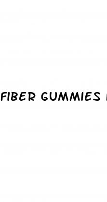 fiber gummies for weight loss