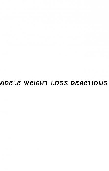 adele weight loss reactions