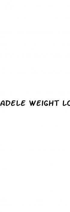 adele weight loss diet ellen