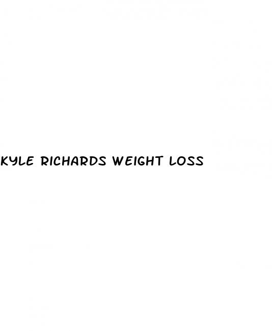 kyle richards weight loss