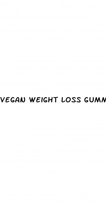 vegan weight loss gummies