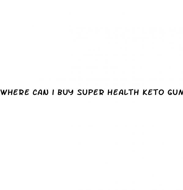 where can i buy super health keto gummies