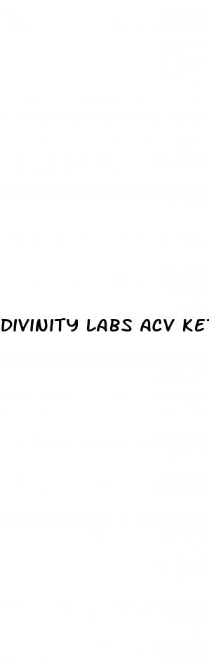 divinity labs acv keto gummies