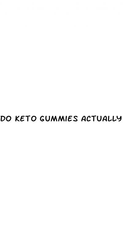 do keto gummies actually help you lose weight