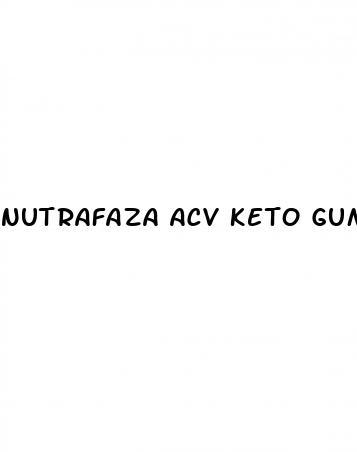 nutrafaza acv keto gummies
