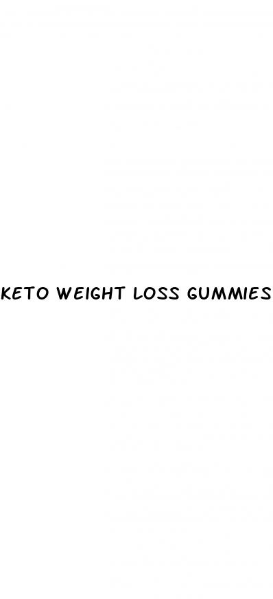 keto weight loss gummies shark tank