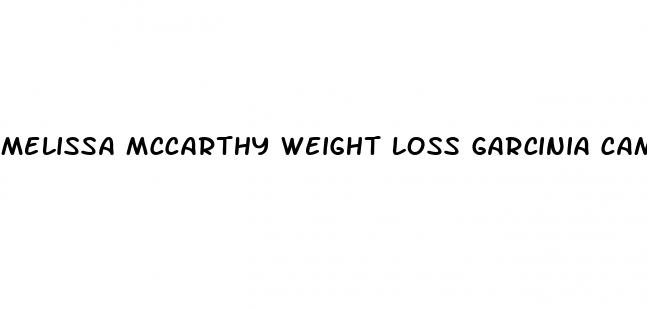 melissa mccarthy weight loss garcinia cambogia