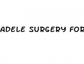 adele surgery for weight loss
