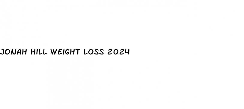 jonah hill weight loss 2024