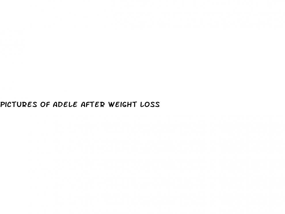pictures of adele after weight loss