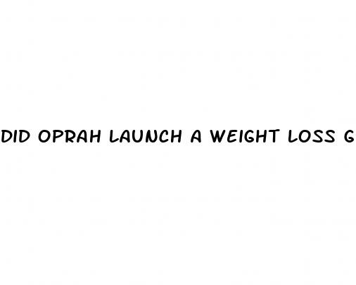 did oprah launch a weight loss gummy