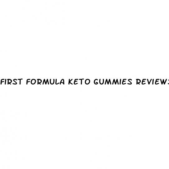 first formula keto gummies reviews