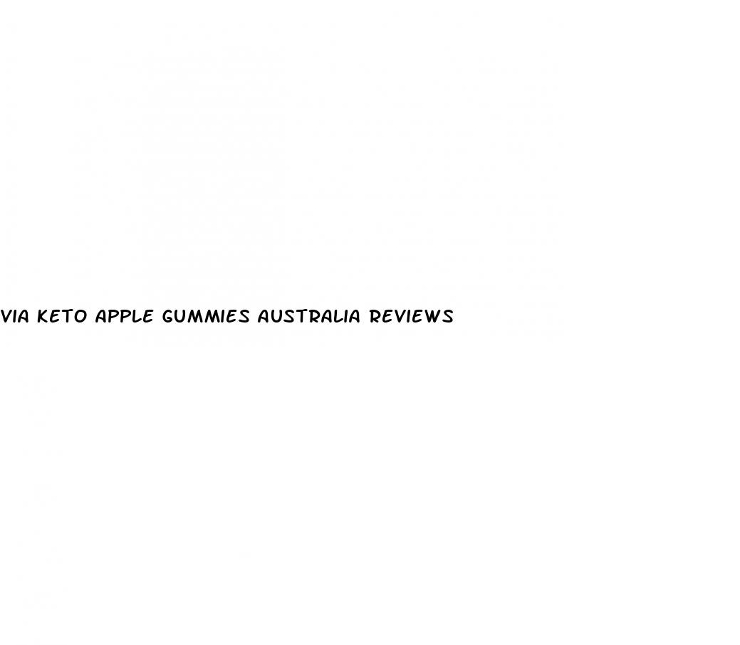 via keto apple gummies australia reviews