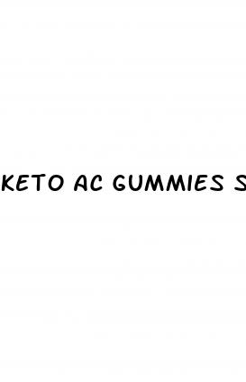 keto ac gummies side effects