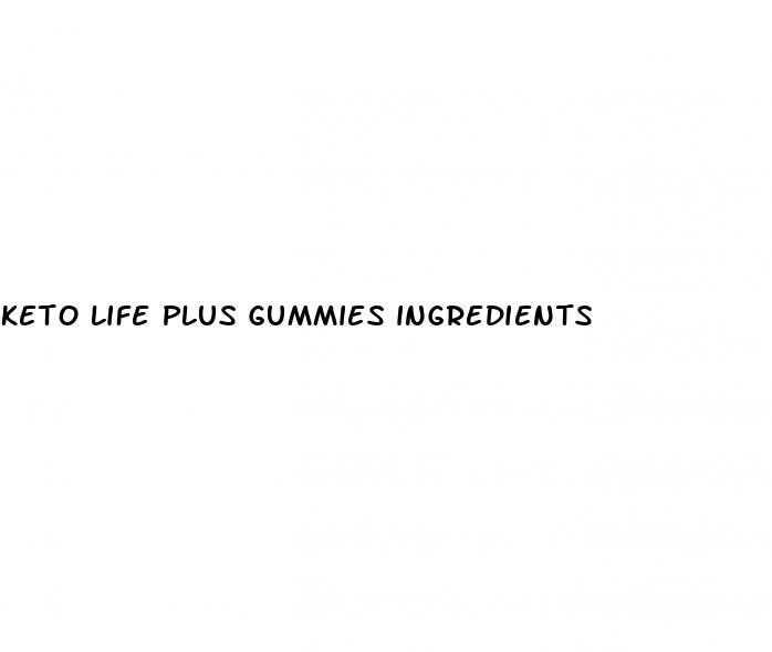 keto life plus gummies ingredients