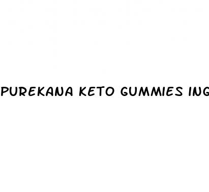 purekana keto gummies ingredients