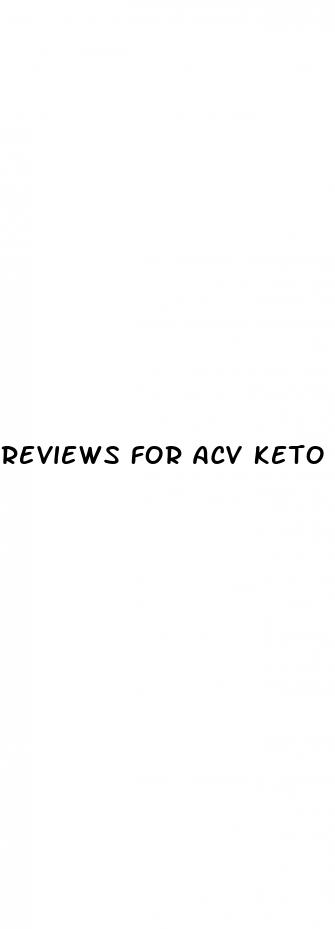 reviews for acv keto gummies