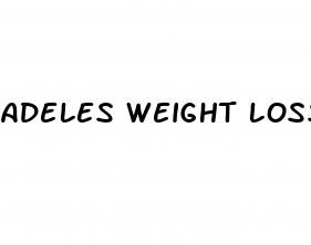 adeles weight loss photo