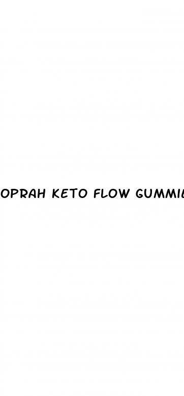 oprah keto flow gummies