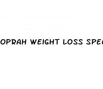 oprah weight loss special on abc
